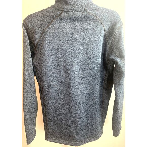 Eddie Bauer Men's Medium Navy Pullover 3/4 Zip - Picture 6 of 9